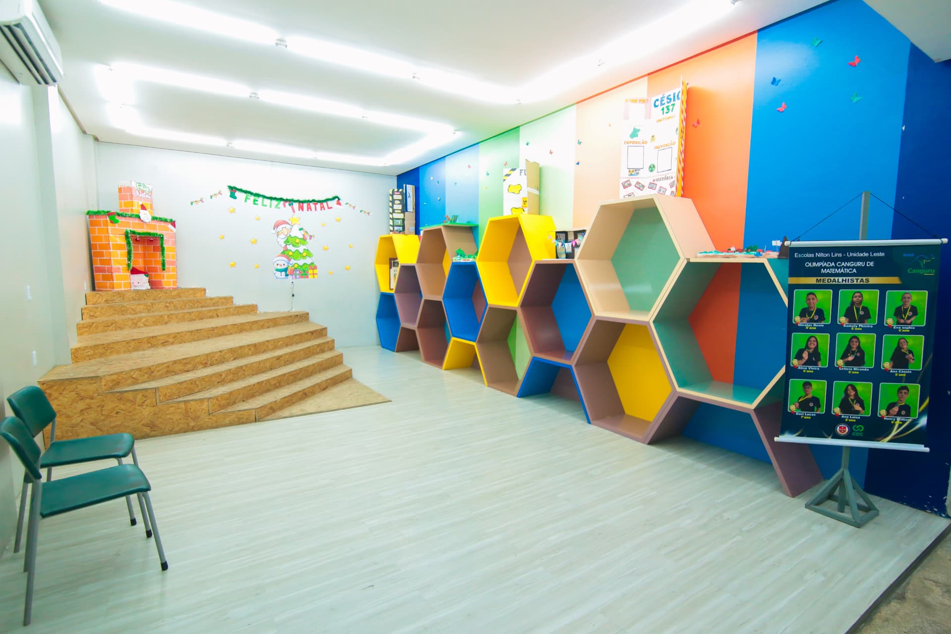 Espaço maker e de exposições
